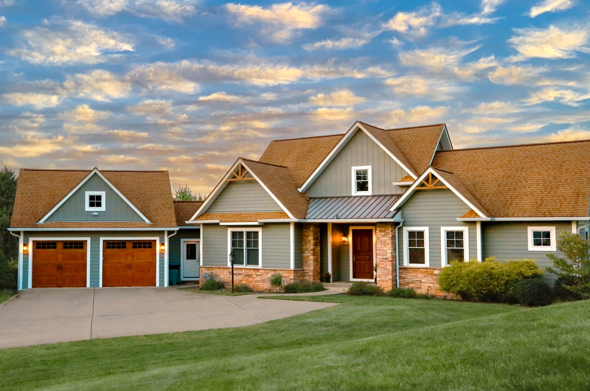 Premium siding installation project